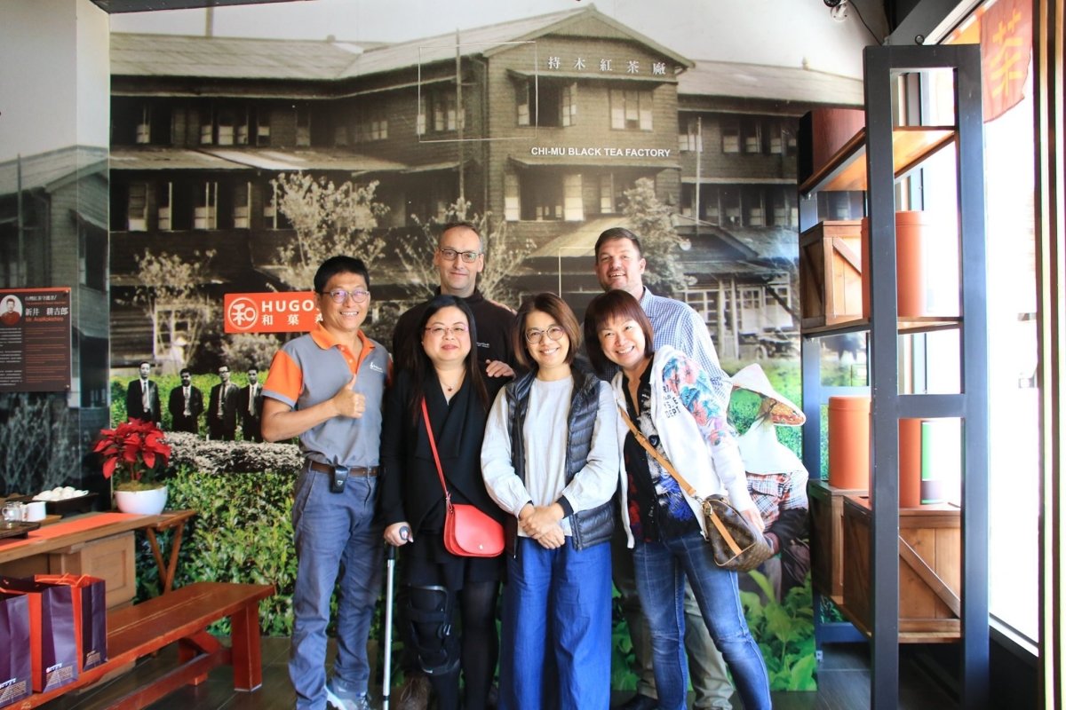Visiting HUGOSUM Black Tea Garden at Sun Moon Lake