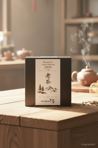 Premium Shanlinxi Aged Oolong Tee - 2009 Vintage - Evergreen Teashop