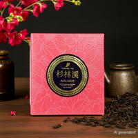 rote Teedose - stark gerösteter Shanlinxi Oolong Tee - Evergreen Teashop