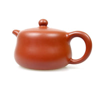 elegante Jing Lan Teekanne aus roten Ton im Yixing Zhuni Style - 180ml - Evergreen Teashop