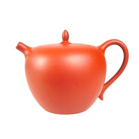 filigrane Long Dan - Dragon Egg -龍蛋 - Teekanne aus roten Yixing Zhuni Ton - 220ml - Evergreen Teashop