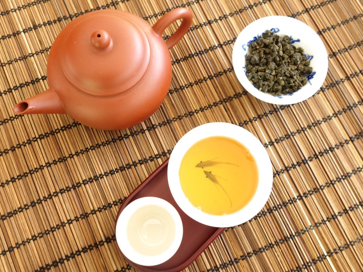 New Jade Oolong tea sample arrived - Spring 2018 - the first impression