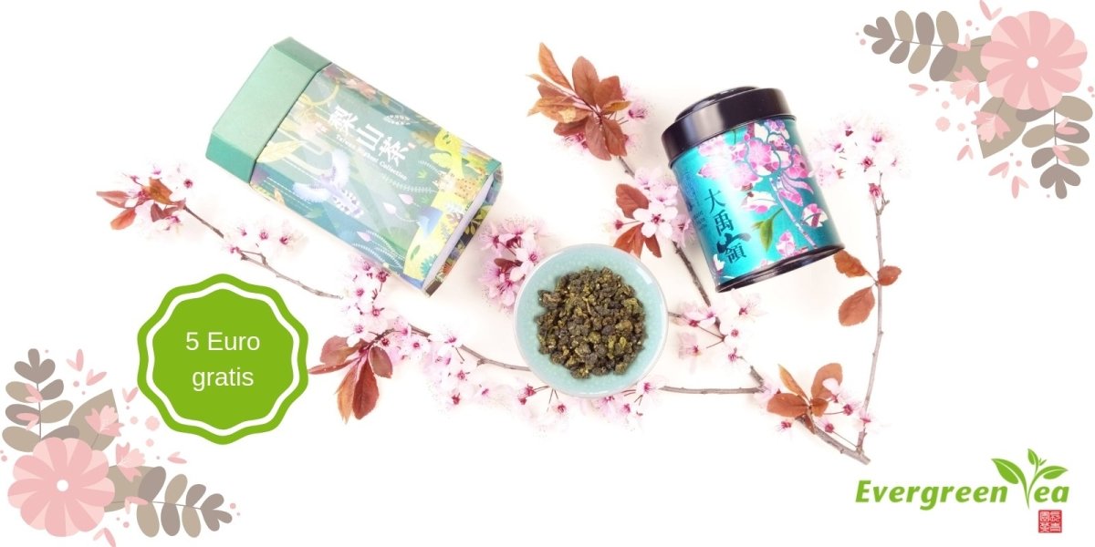 SAKURA weeks at Evergreen Teashop are being extended! - 5 Euro voucher for free!