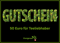 Geschenk Gutschein für Teeliebhaber