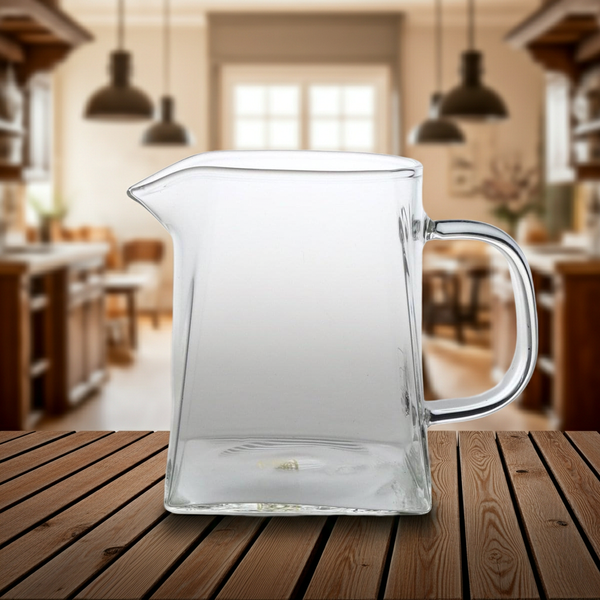 Detail Ansicht Glas Pitcher Servierkanne für Tee 360ml