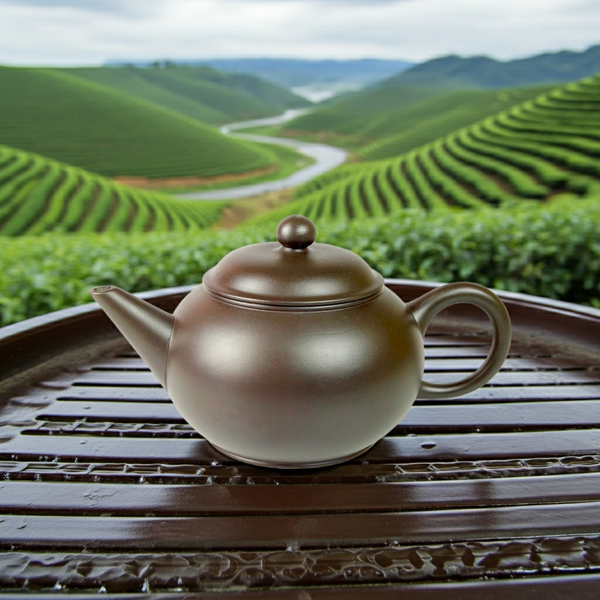 Yixing Zhuni Teekanne - Shui Ping - 水平 - zum aufbrühen loser Teeblätter  - 220ml