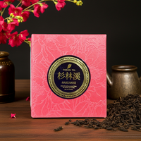 rote Teedose - stark gerösteter Shanlinxi Oolong Tee - Evergreen Teashop
