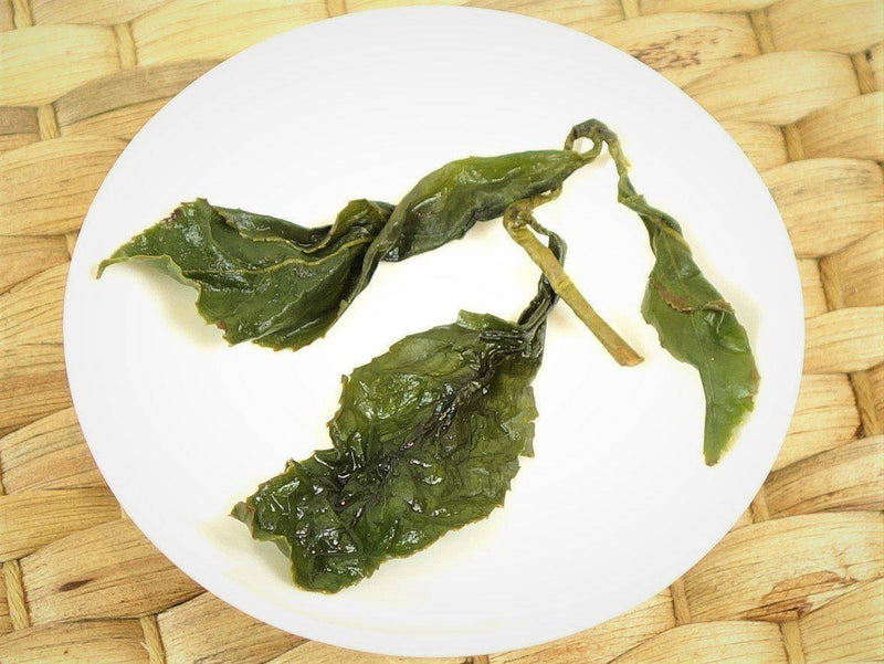 Li Shan Oolong Tee aus Taiwan leicht fermentiert - Evergreen Teashop