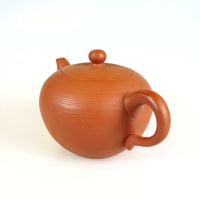 Yixing Zhuni Style - runde Teekanne aus Ton - 520ml - Evergreen Teashop