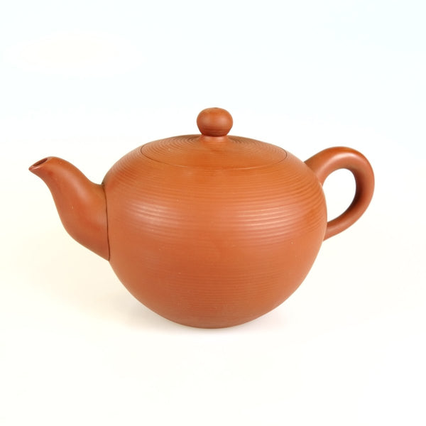 Yixing Zhuni Style - runde Teekanne aus Ton - 520ml - Evergreen Teashop